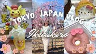 TOKYO, JAPAN VLOG! Exploring Ikebukuro! Part 2 Themed cafes, anime and more! 