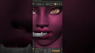 3D Sculpting Succubus #shorts