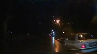 дибил на дороге