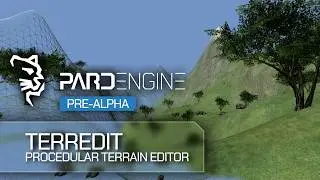 C++ 3D Engine | Procedural Terrain Editor | TerrEdit | Based on Pard Engine