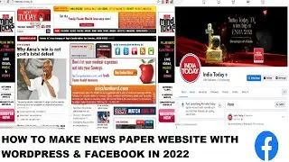 How to Make a Free Newspaper Website with WordPress and Facebook – Free Theme and Demo 2022