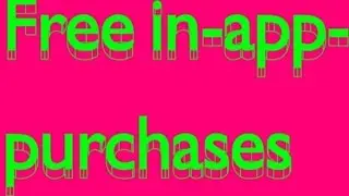 Free in-app-purchases/cydia
