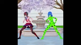 MMD Yandere Simulator X Miraculous Stray Kids - CASE 143 Challenge