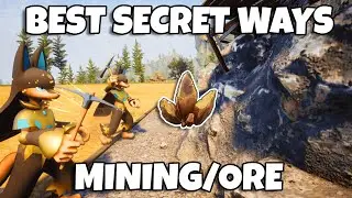 The FASTEST SECRET ways to get ORE/MINING (Palworld) New Update