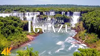 Iguazu National Park 4K Ultra HD • Stunning Footage, Scenic Relaxation Film with Calming Music.