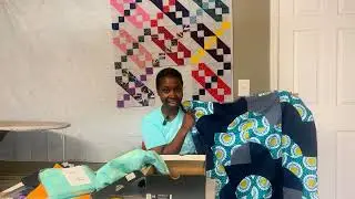 Finish-It Friday 7/26/2024: Star Quilt on the Longarm!