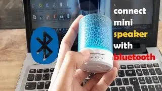 How to connect Bluetooth speaker to Laptop or Pc | window 10