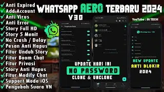 WhatsApp Aero Update 2024 || Aero WhatsApp Terbaru 2024 || Wa Aero v35 Update 2024 || Wa Aero 2024