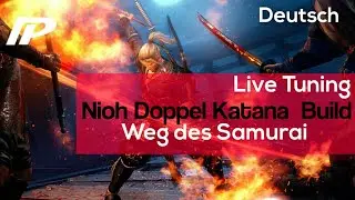 Nioh German Builds and Guides The Double Katana Set ( Way of the Samurai Live Tuning ) Gameplay