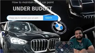 Budget friendly way to protect #Black cars | #BMW #X1