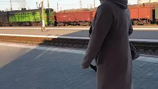 2ТЭ10М по ст.Николаев