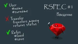 RSpec 3, урок #1 | Настройка среды и первые тесты