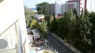 Трехкомнатная, меблированная квартира в апарт-отель Планета, Солнечный берег