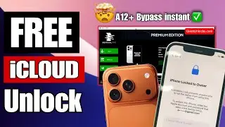 FREE Unlock iPhone Locked To Owner || Iremoval Pro Charity Edition Free A12+ iCloud Bypass