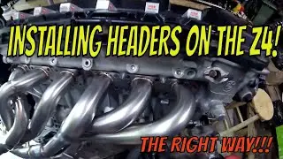 How to install headers the right way on BMW Z4 M54 or M52 motor