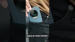 WHAT IF there's a DSLR that fits perfectly in your pocket. Now there is! #realme13ProSeries5G