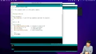 Looking at an example of I2C on Arduino