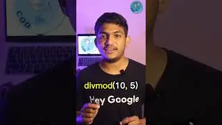 How to get the quotient and remainder of the division in python? || Python Built-in Functions - 3
