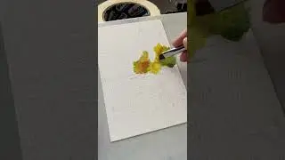 Рисую пейзаж. Видео без ускорения (почти😁) и с пояснениями.  