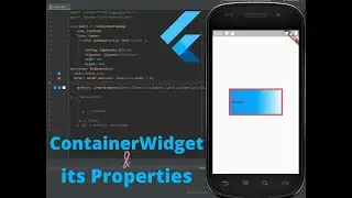 Flutter Tutorial - Container Widget