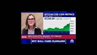 Cathie Wood’s sees #Bitcoin at $1,500,000 by 2030!