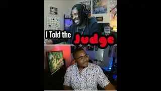 Black Man Stands on Business with the Judge #standingonbusiness