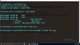 Java Tutorials  For loop and Error fixing in Java