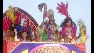 Goa Carnival 2022 Floats - King Momo, Pink Force