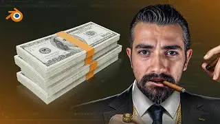 MAKING MONEY in BLENDER: EASY Stack of Banknotes for Beginners