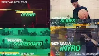 Glitch Dynamic Sport Opener Videohive | Free After Effects Templates From Videohive