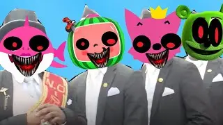 Cocomelon.EXE & Baby Shark.EXE & Pinkfong.EXE & Gummy Bear.EXE - Coffin Dance Song Astronomia Cover