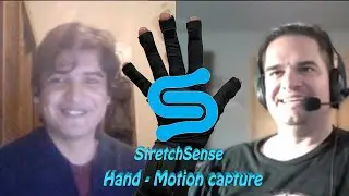 Hand motion capture using StretchSense!