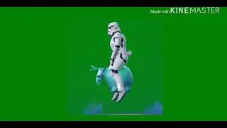 Fortnite bouncer emote green screen side view