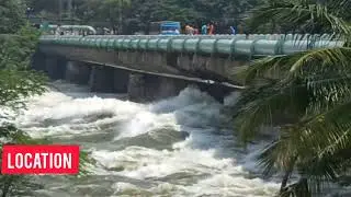 Mettur dam excess water releasing from 16 gates bridge Ellie's spillway//மேட்டூர் அணை திறப்பு