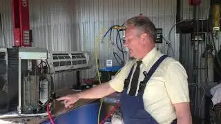 Как правильно заправить сплит систему #air conditioner refill #空调补充液