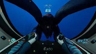 Getting Jumpscared By A Chelicerate In Subnautica: Below Zero