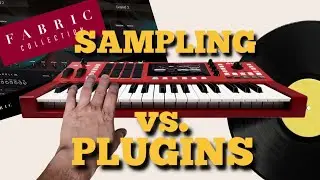 Akai MPC KEY 37 Playing Instrument Plugins over Sample Chops