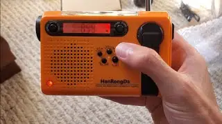HanRongDa HRD-900 AM/FM/SW Unboxing/Bandscan
