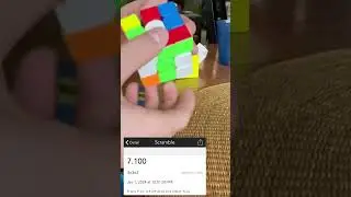 First Rubik’s Cube Solve of 2024