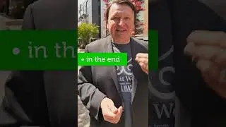 “In the end” or “at the end”? #EnglishGrammar #FluentEnglish #LearnEnglish