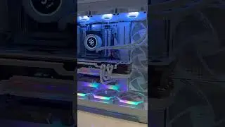 I forgot to plug in one of the fans… oops #pc #pcbuild #gaming #amzeee272