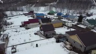 Деревня Вязовка. Пробный полет
