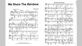 We Share The Rainbow - MusicK8.com Singles Reproducible Kit