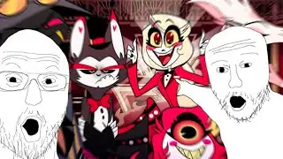 hazbin hotel fandom rn after the trailer dropped
