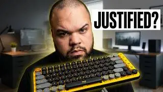 Logitech POP Keys Mechanical Wireless Keyboard (Blast Yellow)