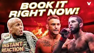 Dustin Poirier vs. Islam Makhachev NEEDS TO BE OFFICIAL: 