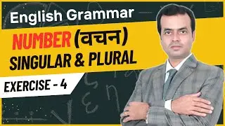 Number (वचन) in English Grammar: Singular & Plural Explained in Hindi | Exercise 5