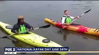 Fox 2 Detroit Interviews FOTR for National Canoe and Kayak Day 2023 Part 2