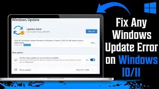 How To Fix Any Windows Update Error on Windows 10/Windows 11