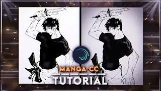 MANGA CC ALIGHT MOTION - TUTORIAL 'PRESET' !